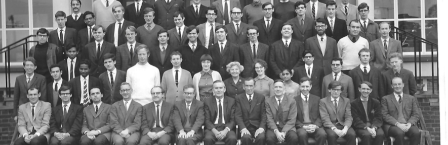 Group shot of the 1969 Physical Chemistry Department members