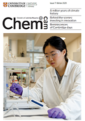 Front cover of Chem@Cam magazine Issue 71
