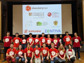 Volunteers for the Chemistry Race