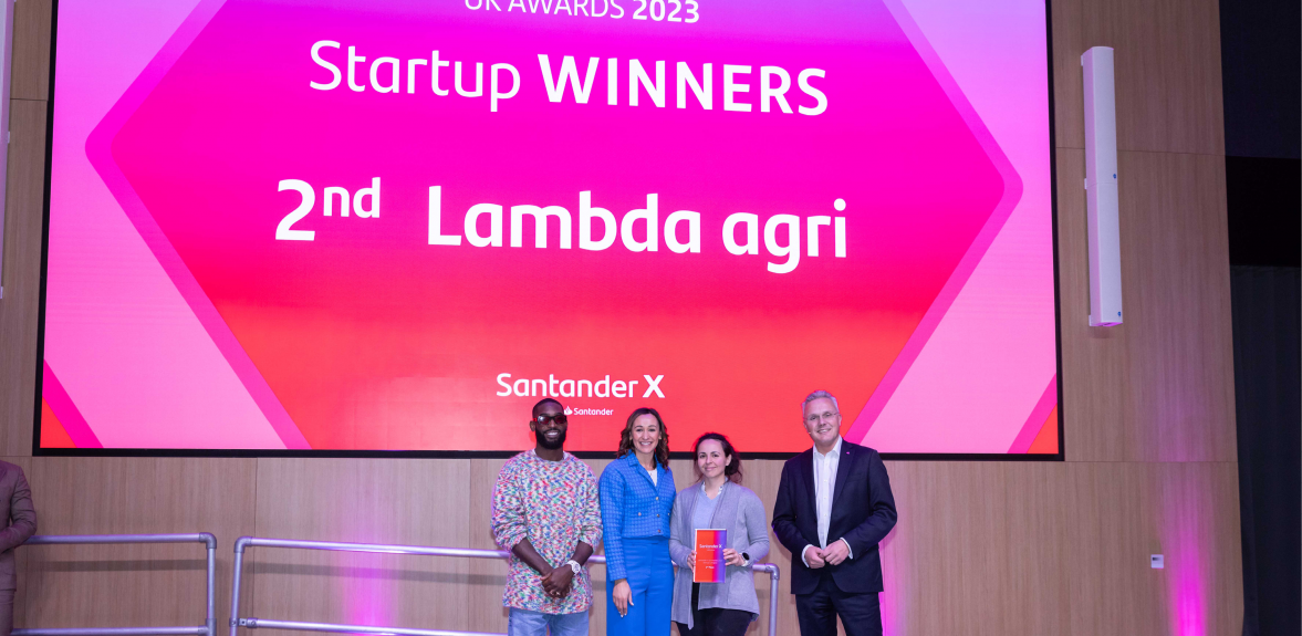 Lambda Agri wins a Santander X start up award | Yusuf Hamied Department ...