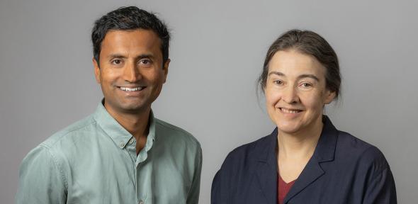 Co-founders of Nyobolt Dr Sai Shivareddy  Professor Dame Clare Grey
