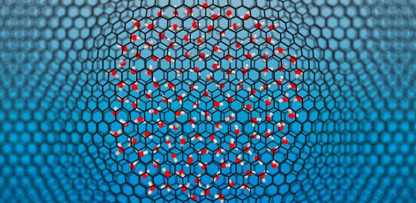 A handful of water molecules