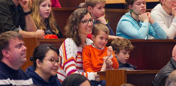 Audience at Open Day