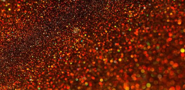 Red, sparkling pigments