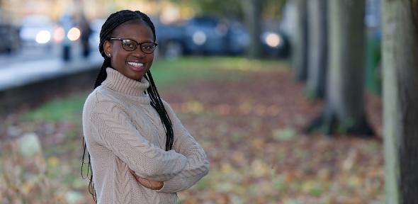 Inioluwa Afolabi taken by Michael Webb ©University of Cambridge