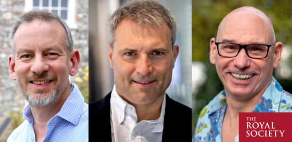 Three former Chemistry Department PhDs elected Fellows of the Royal Society (FRS)
