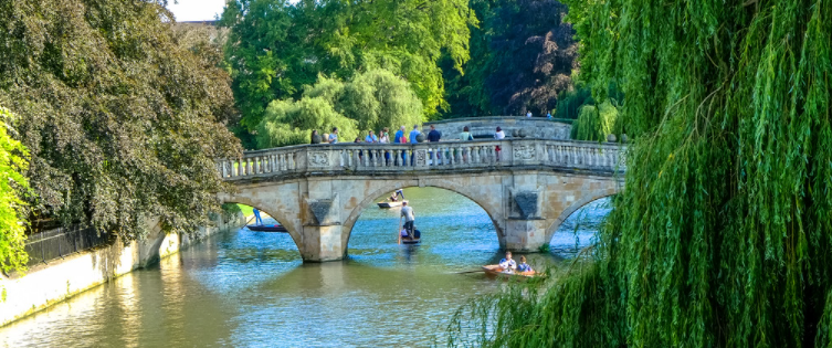 Punting on the river