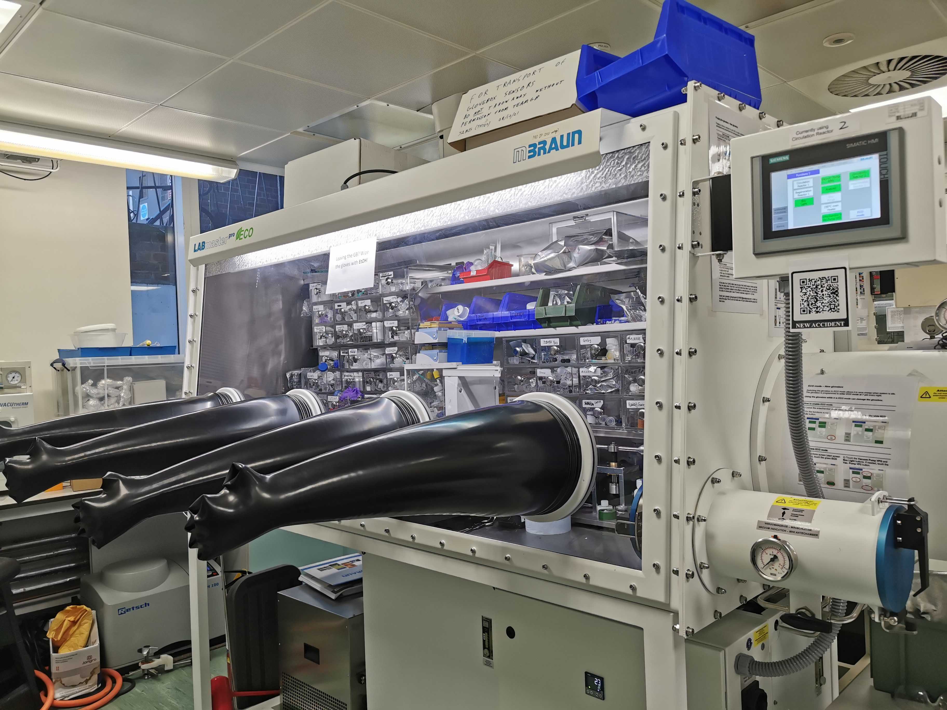 New Glovebox of the Grey Group