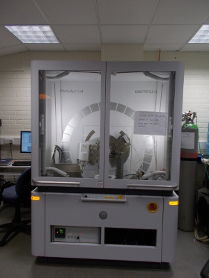 Diffractometer - Panalytical Empyrean powder diffractometer (Department of Chemistry, shared facility)