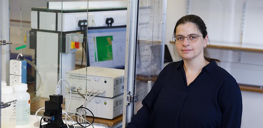 Svetlana Menkin in her lab