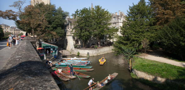 Punting in Cambridge